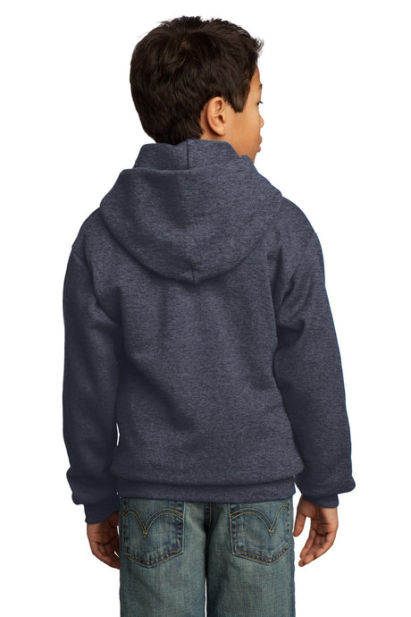 Port & Company Youth Core Fleece Pullover Hooded Sweatshirt Youth Apparel Hoodies & Sweatshirts