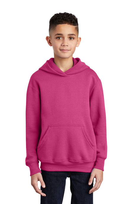 Port & Company - Youth Core Fleece Pullover Hooded Sweatshirt Youth Apparel Hoodies & Sweatshirts