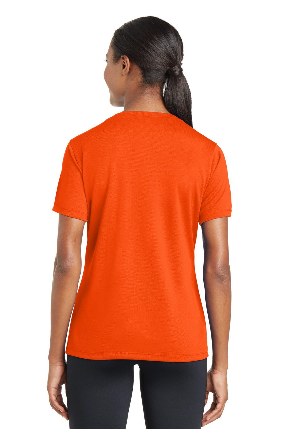 Sport-Tek Women's PosiCharge RacerMesh V-Neck Tee Womens Apparel Shirts & Tops