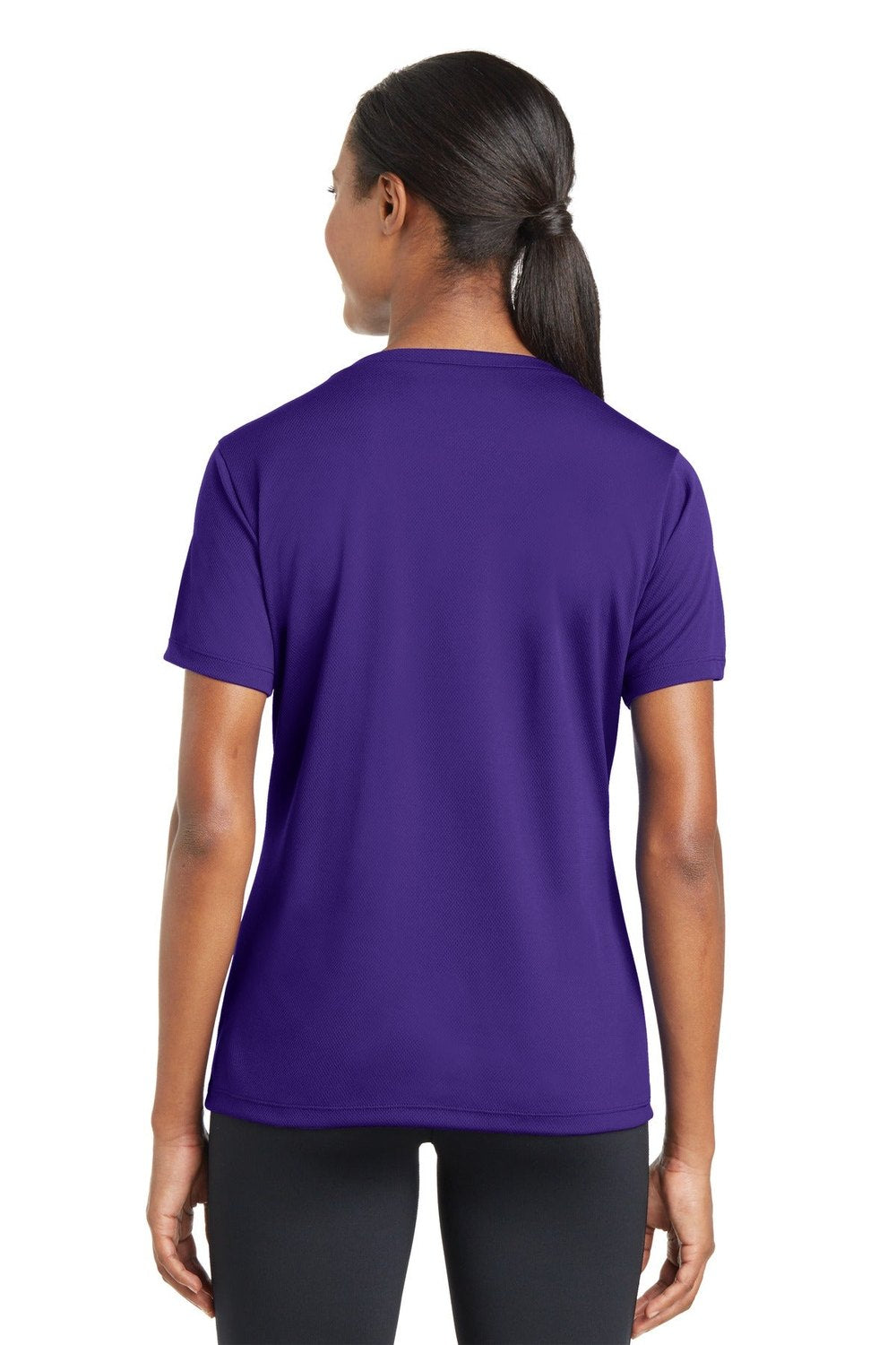 Sport-Tek Women's PosiCharge RacerMesh V-Neck Tee Womens Apparel Shirts & Tops