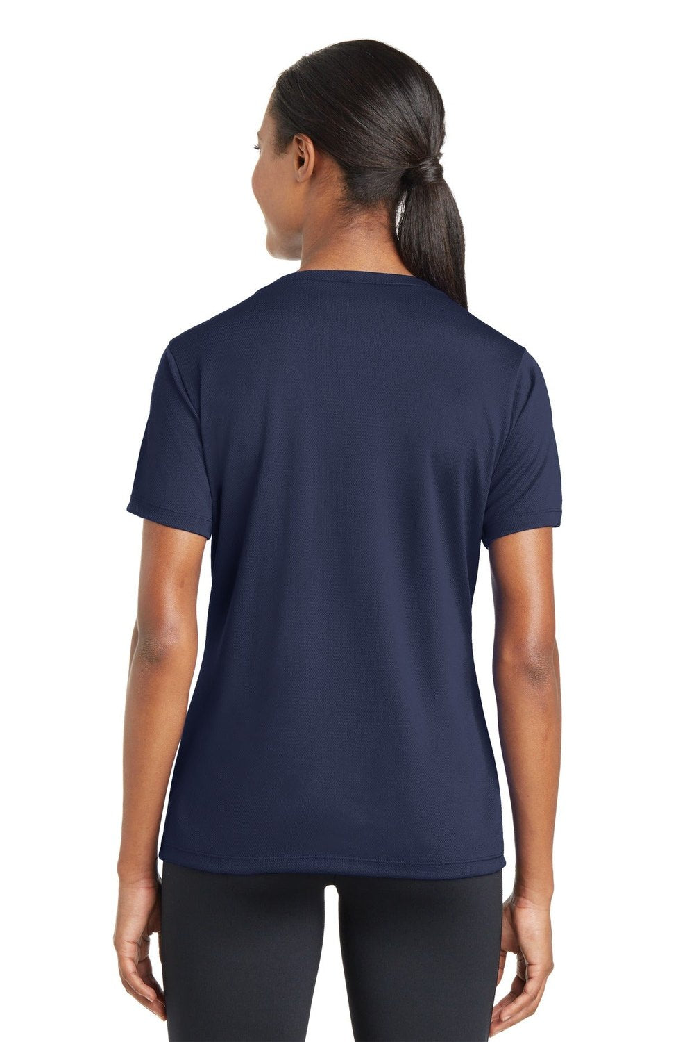 Sport-Tek Women's PosiCharge RacerMesh V-Neck Tee Womens Apparel Shirts & Tops