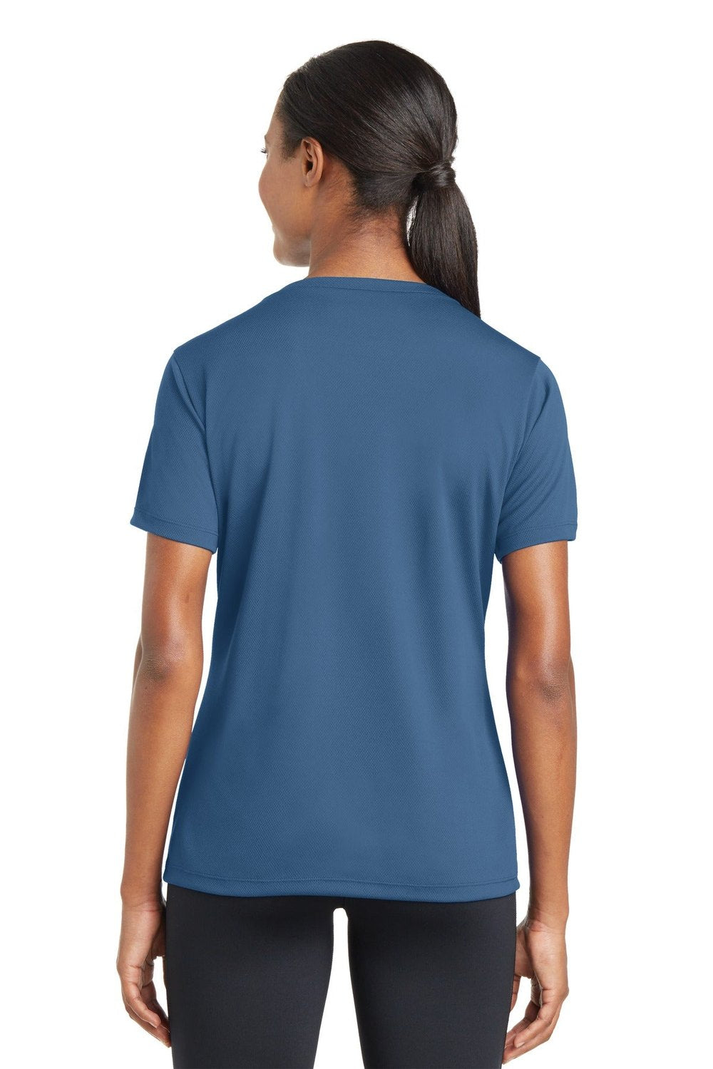 Sport-Tek Women's PosiCharge RacerMesh V-Neck Tee Womens Apparel Shirts & Tops