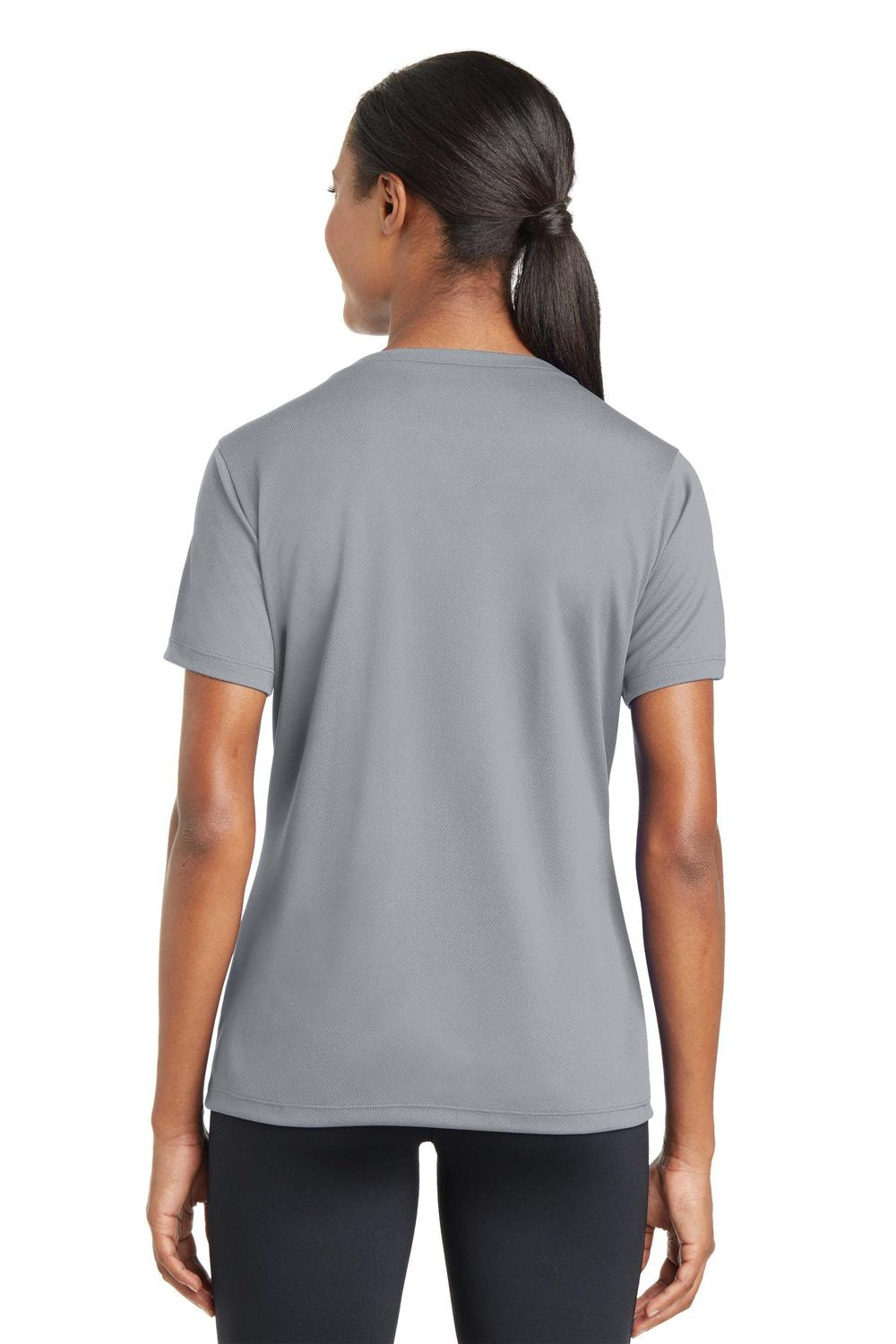Sport-Tek Women's PosiCharge RacerMesh V-Neck Tee Womens Apparel Shirts & Tops