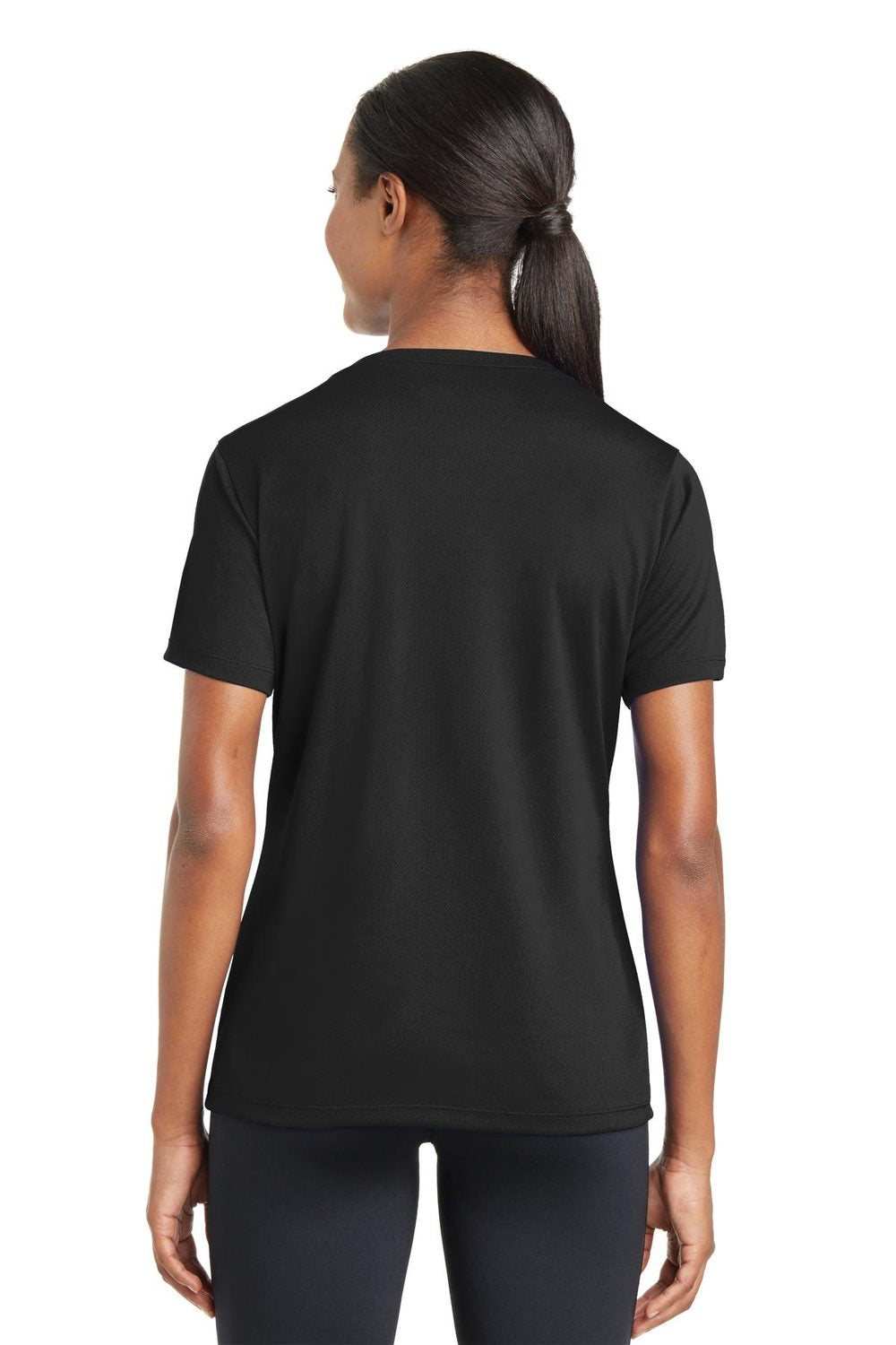 Sport-Tek Women's PosiCharge RacerMesh V-Neck Tee Womens Apparel Shirts & Tops