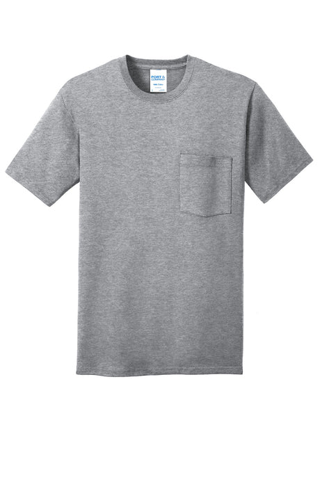Port & Company - Men's Core Cotton Pocket Tee Mens Apparel Shirts & Tops
