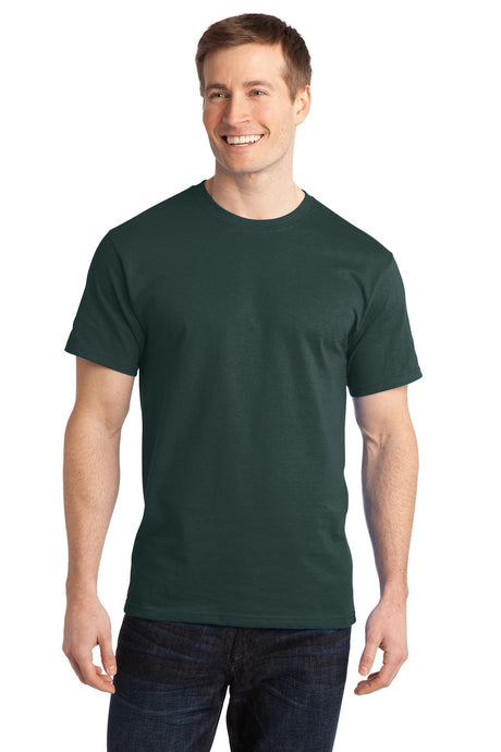 Port & Company - Adult Ring Spun Cotton Tee Mens Apparel Shirts & Tops