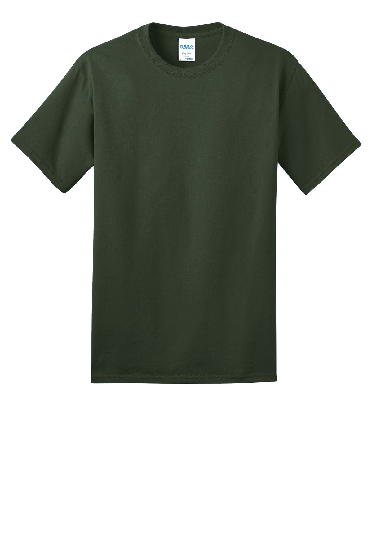 Port & Company - Adult Ring Spun Cotton Tee Mens Apparel Shirts & Tops