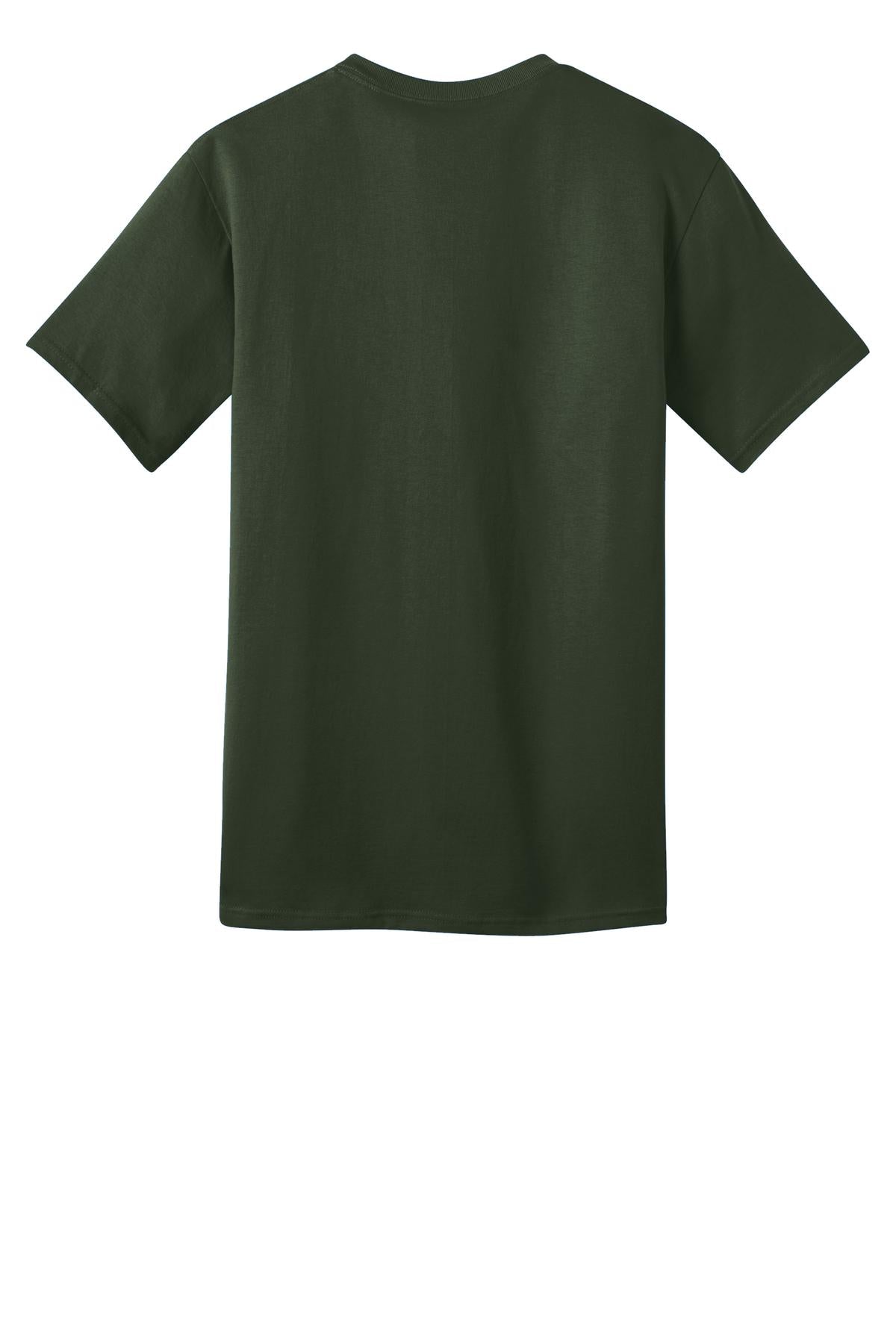 Port & Company - Adult Ring Spun Cotton Tee Mens Apparel Shirts & Tops