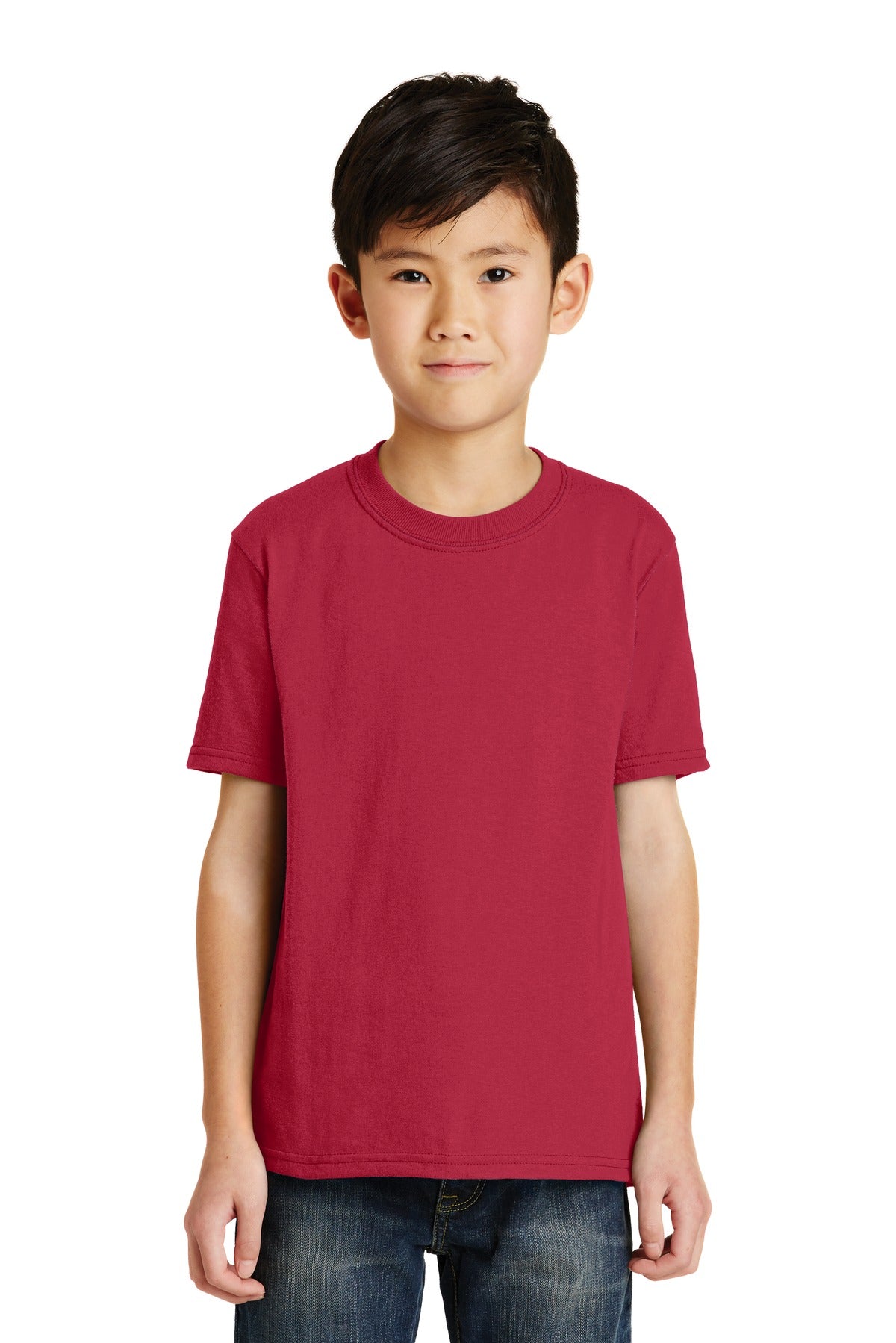 Port & Company - Youth Core Blend Tee PC55Y Youth Apparel Shirts & Tops