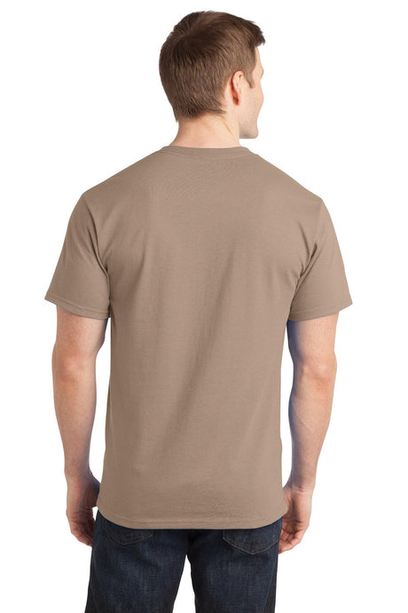 Port & Company - Adult Ring Spun Cotton Tee Mens Apparel Shirts & Tops