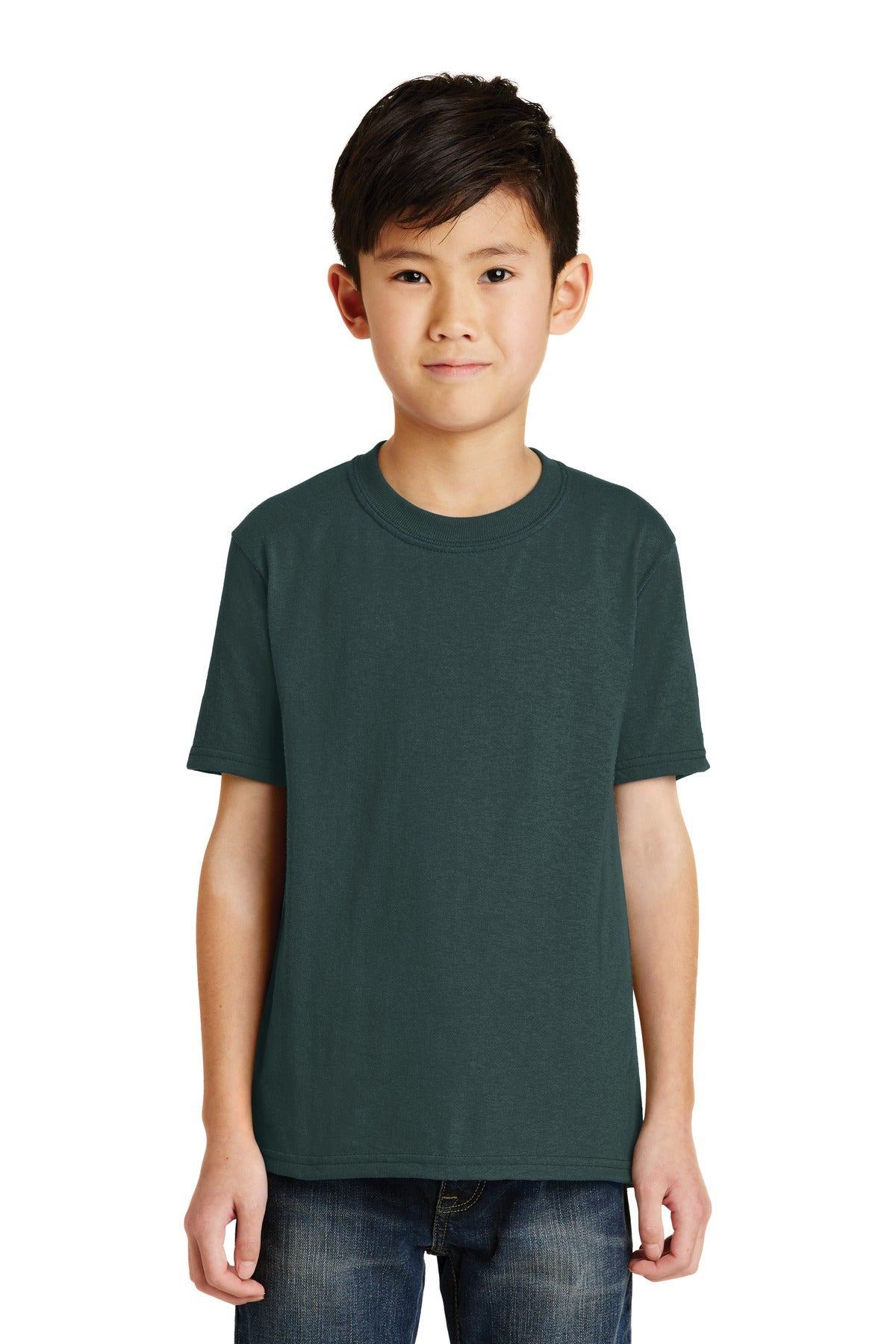 Port & Company - Youth Core Blend Tee PC55Y Youth Apparel Shirts & Tops