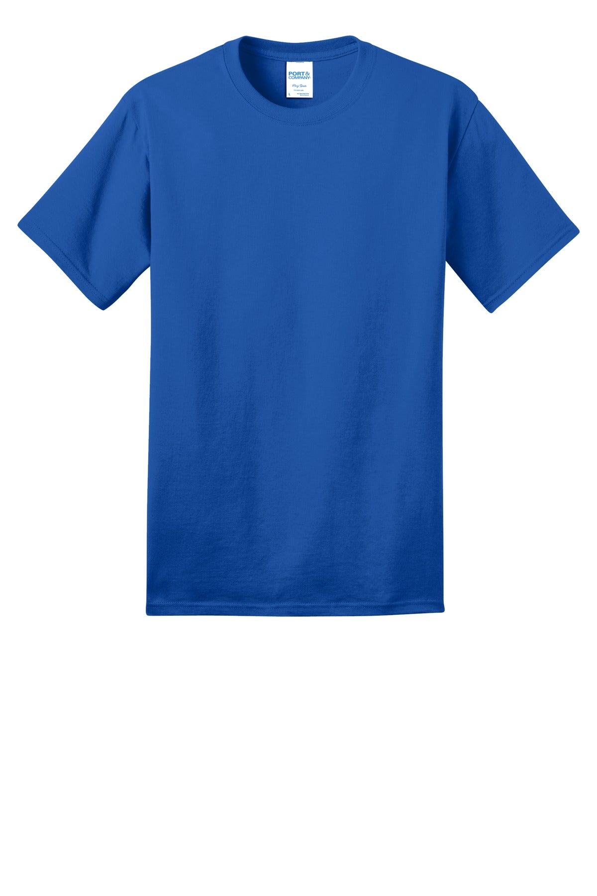 Port & Company - Adult Ring Spun Cotton Tee Mens Apparel Shirts & Tops