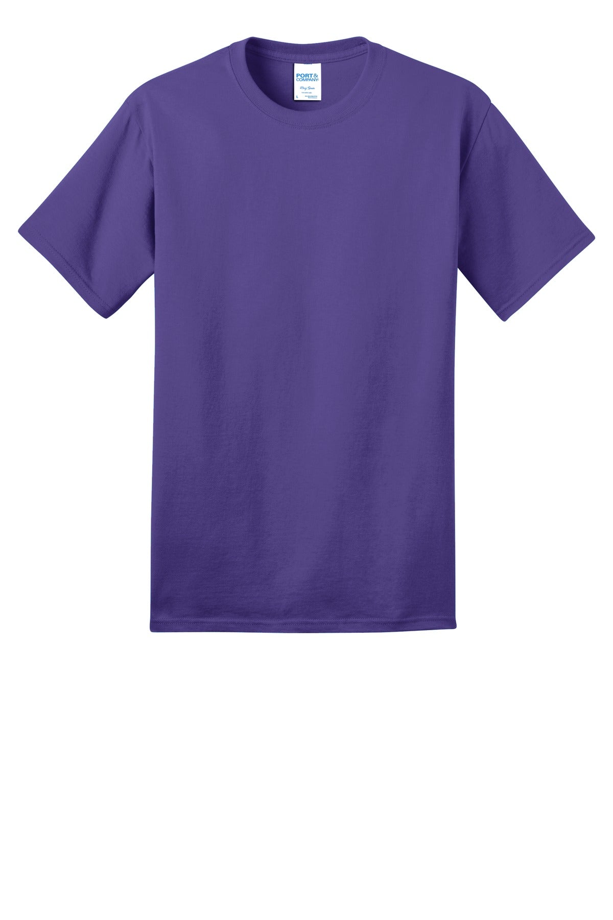 Port & Company - Adult Ring Spun Cotton Tee Mens Apparel Shirts & Tops