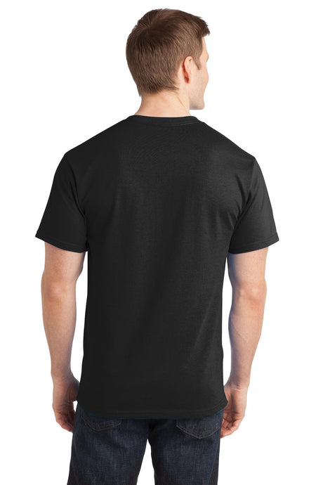 Port & Company - Adult Ring Spun Cotton Tee Mens Apparel Shirts & Tops