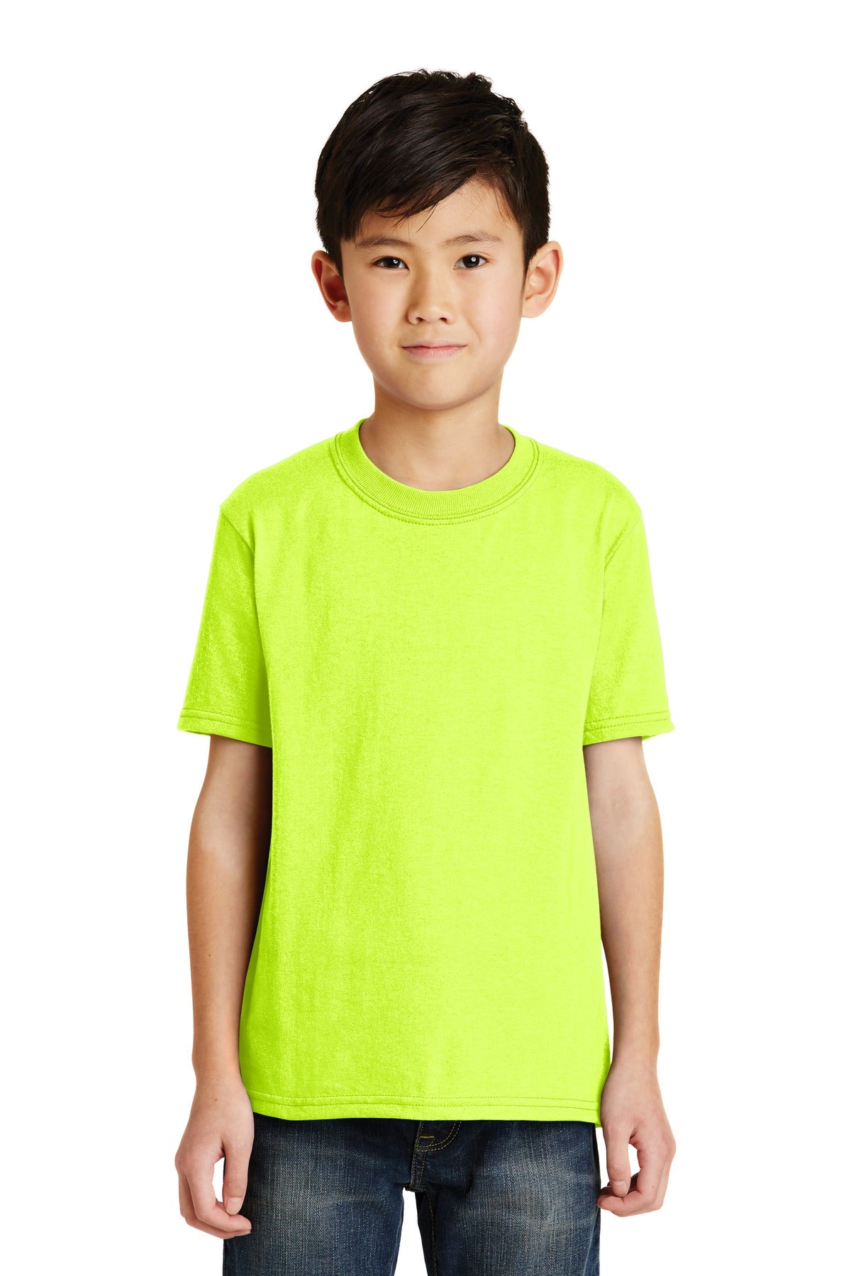 Port & Company - Youth Core Blend Tee PC55Y Youth Apparel Shirts & Tops