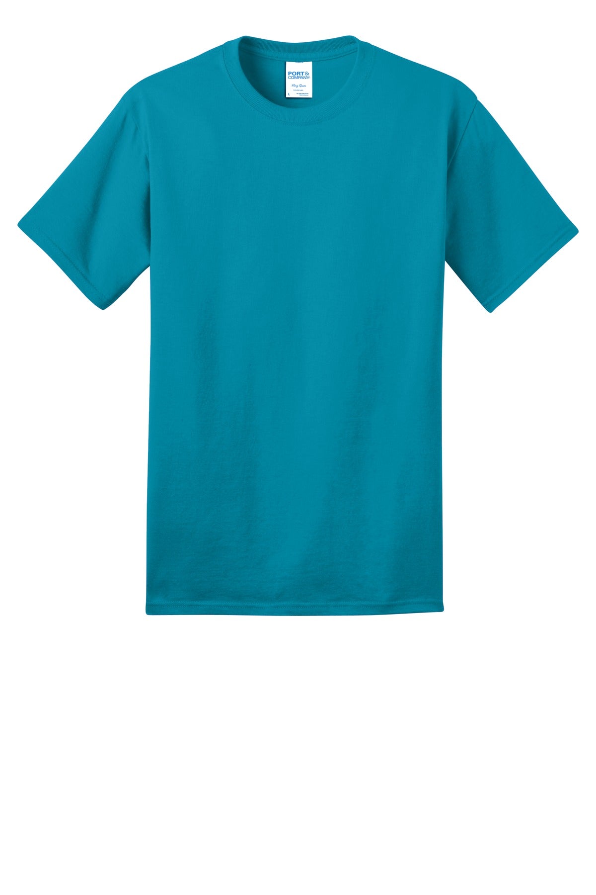 Port & Company - Adult Ring Spun Cotton Tee Mens Apparel Shirts & Tops