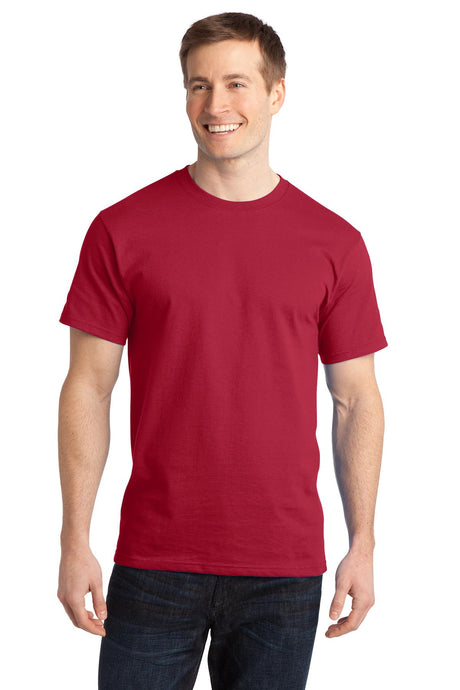 Port & Company - Adult Ring Spun Cotton Tee Mens Apparel Shirts & Tops