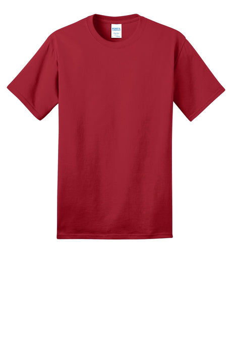 Port & Company - Adult Ring Spun Cotton Tee Mens Apparel Shirts & Tops