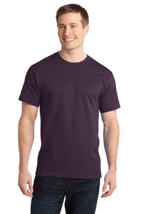 Port & Company - Adult Ring Spun Cotton Tee Mens Apparel Shirts & Tops