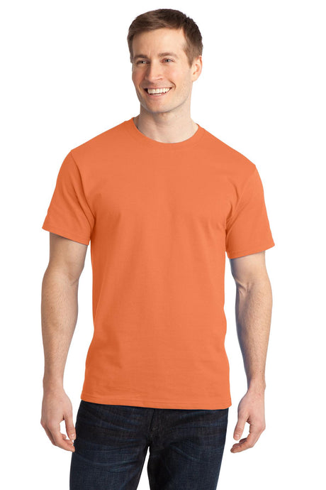 Port & Company - Adult Ring Spun Cotton Tee Mens Apparel Shirts & Tops