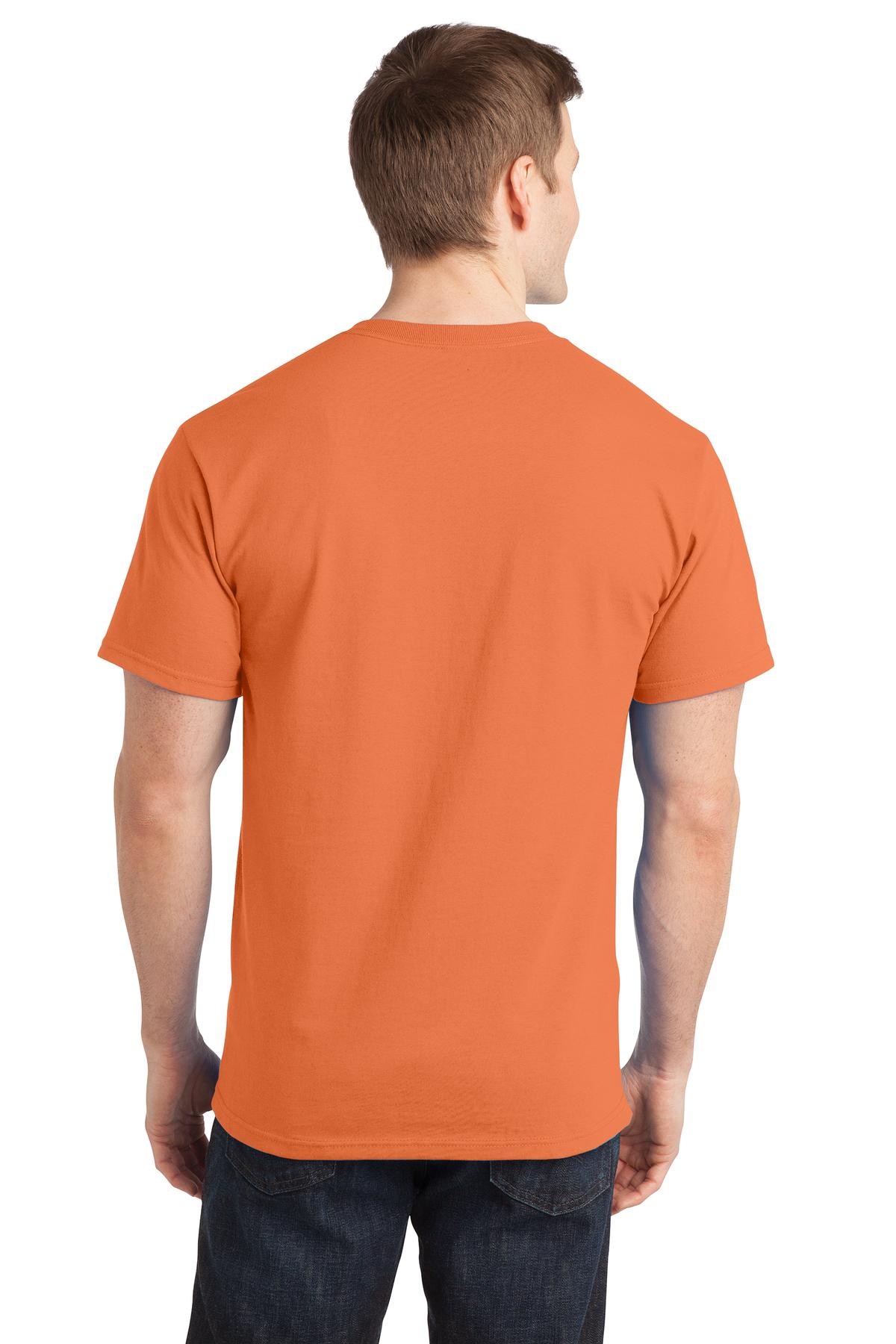 Port & Company - Adult Ring Spun Cotton Tee Mens Apparel Shirts & Tops