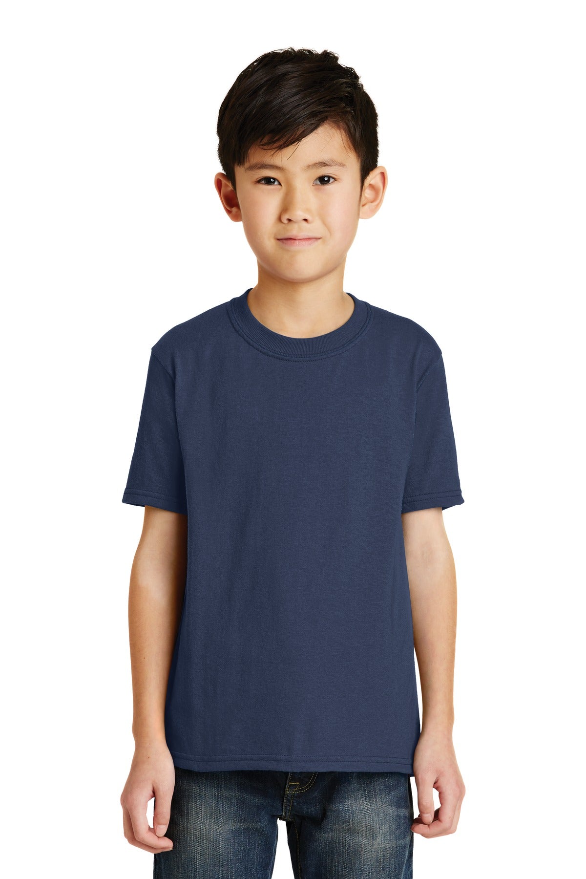 Port & Company - Youth Core Blend Tee PC55Y Youth Apparel Shirts & Tops