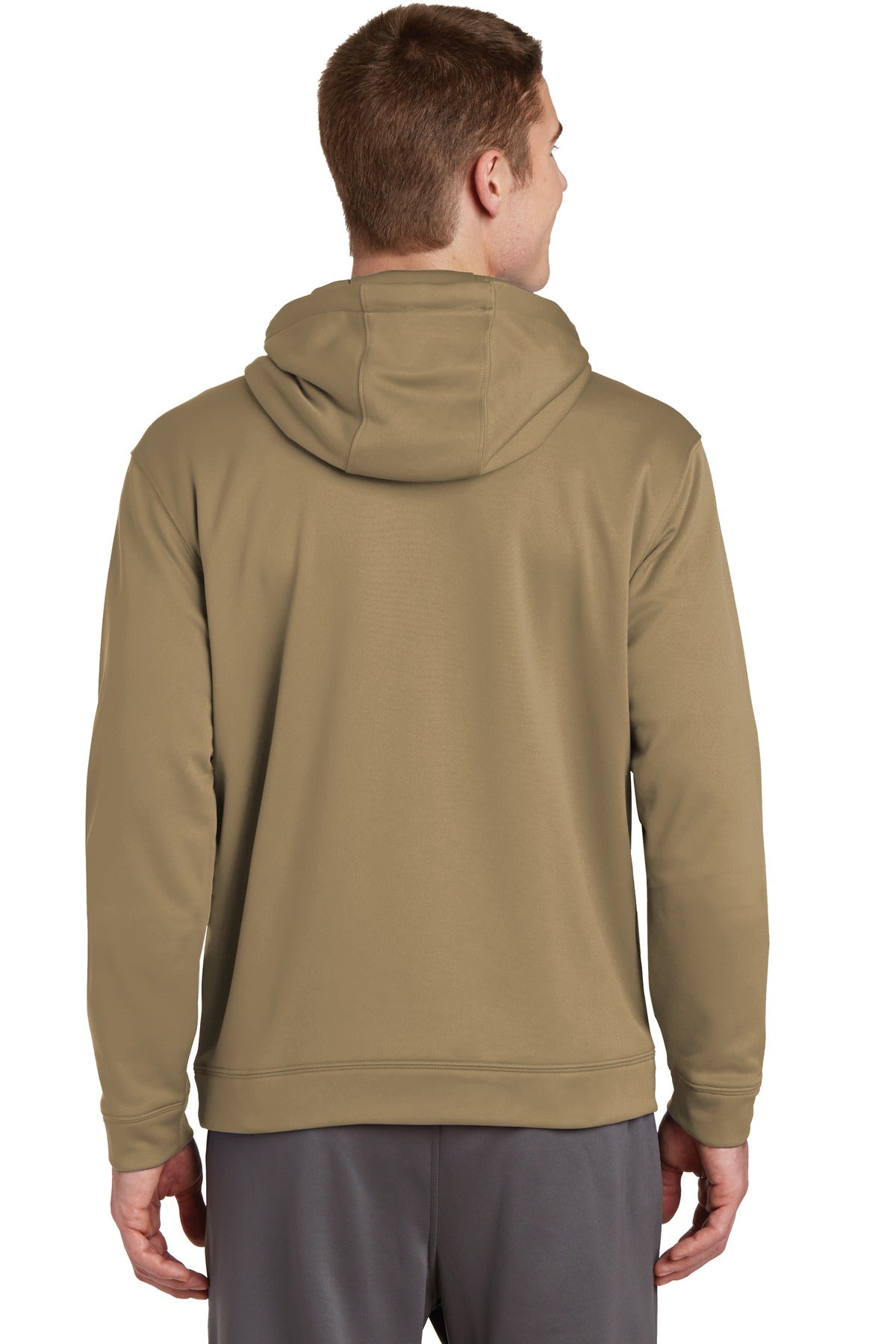 Sport-Tek Men's Sport-Wick Fleece Hooded Pullover Mens Apparel Sweatshirts & Fleece