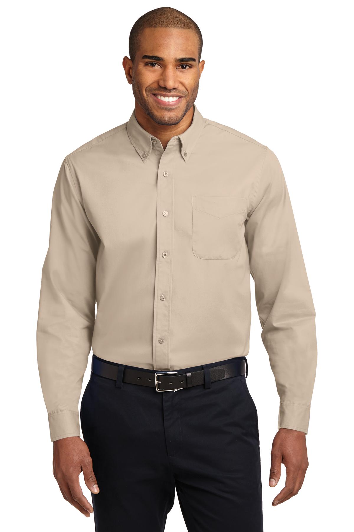 Port Authority Men's Tall Long Sleeve Easy Care Shirt Mens Apparel Shirts & Tops