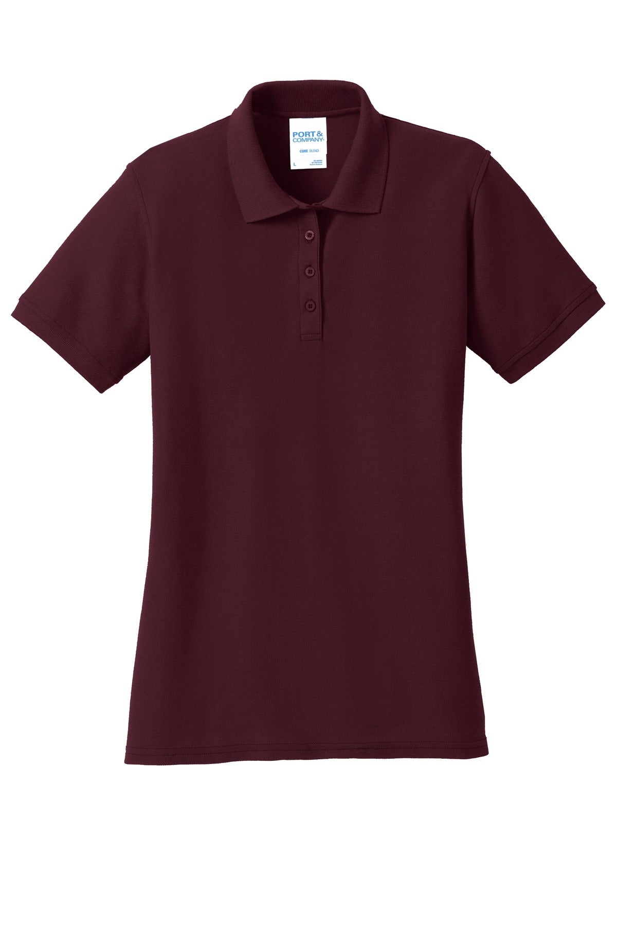 Port & Company Women's Core Blend Pique Polo. LKP155 Womens Apparel Shirts & Tops