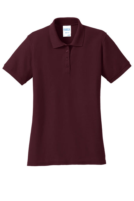 Port & Company Women's Core Blend Pique Polo. LKP155 Womens Apparel Shirts & Tops