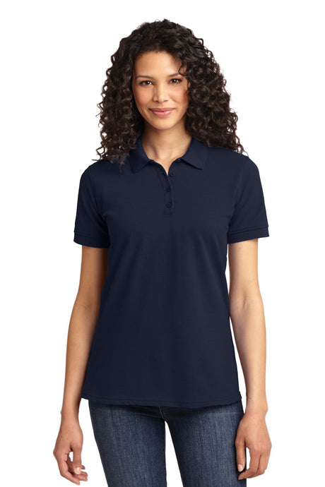 Port & Company Women's Core Blend Pique Polo. LKP155 Womens Apparel Shirts & Tops