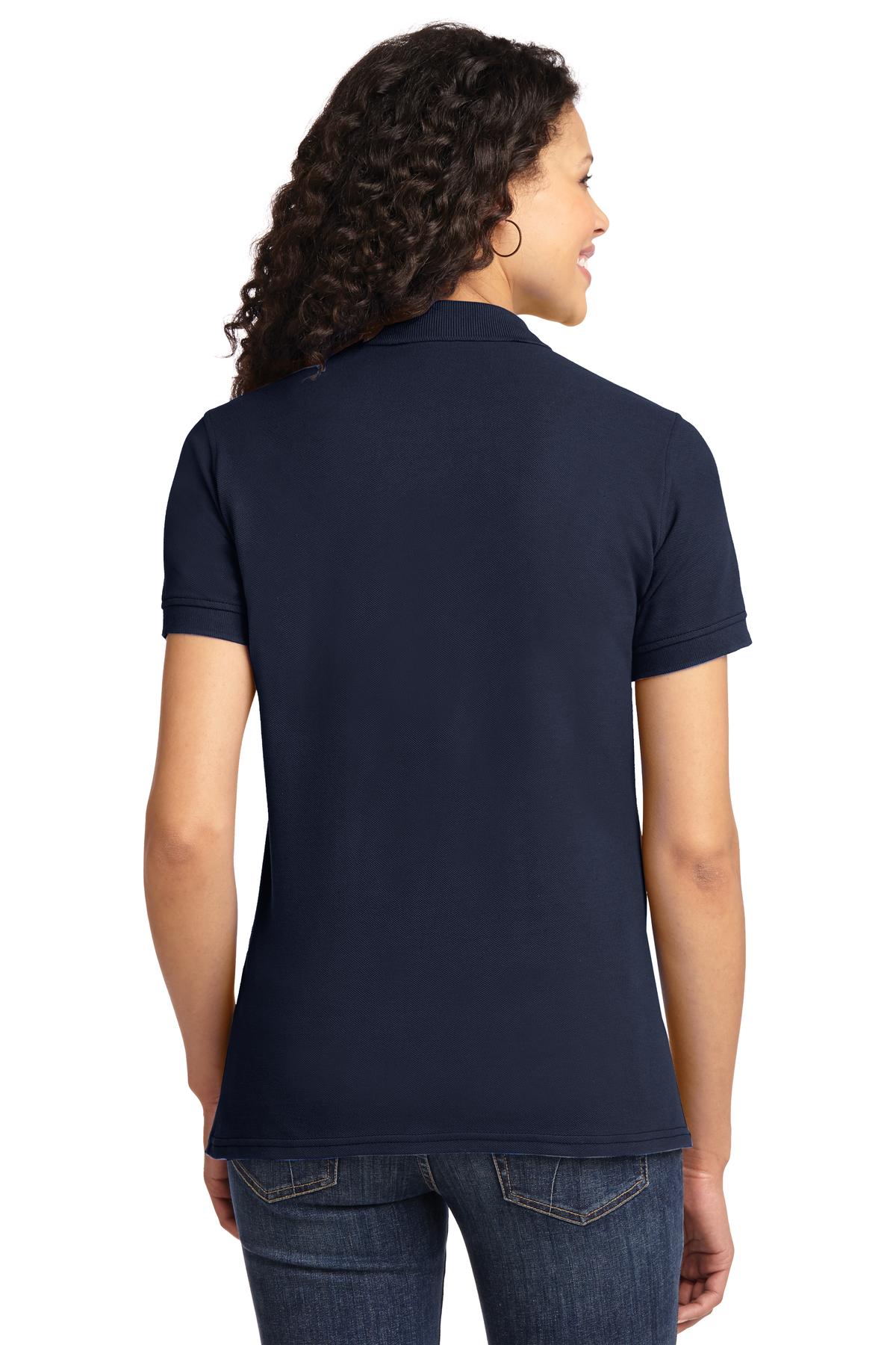 Port & Company Women's Core Blend Pique Polo. LKP155 Womens Apparel Shirts & Tops
