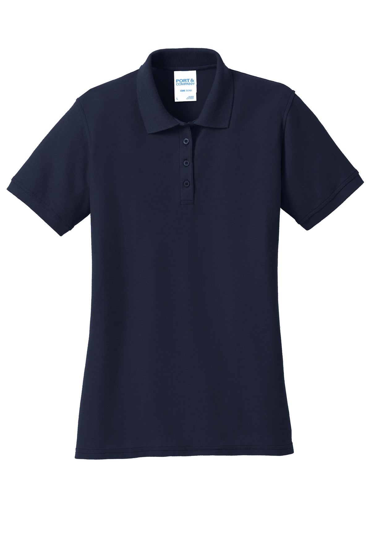 Port & Company Women's Core Blend Pique Polo. LKP155 Womens Apparel Shirts & Tops