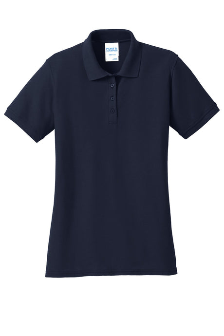 Port & Company Women's Core Blend Pique Polo. LKP155 Womens Apparel Shirts & Tops