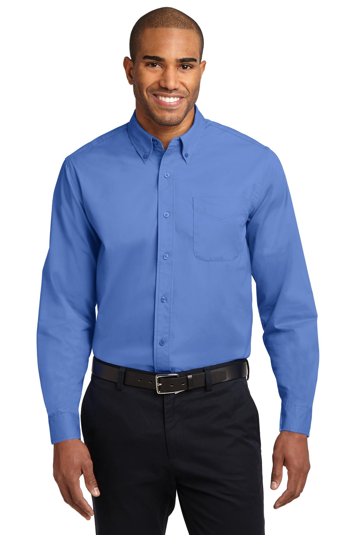 Port Authority Men's Tall Long Sleeve Easy Care Shirt Mens Apparel Shirts & Tops