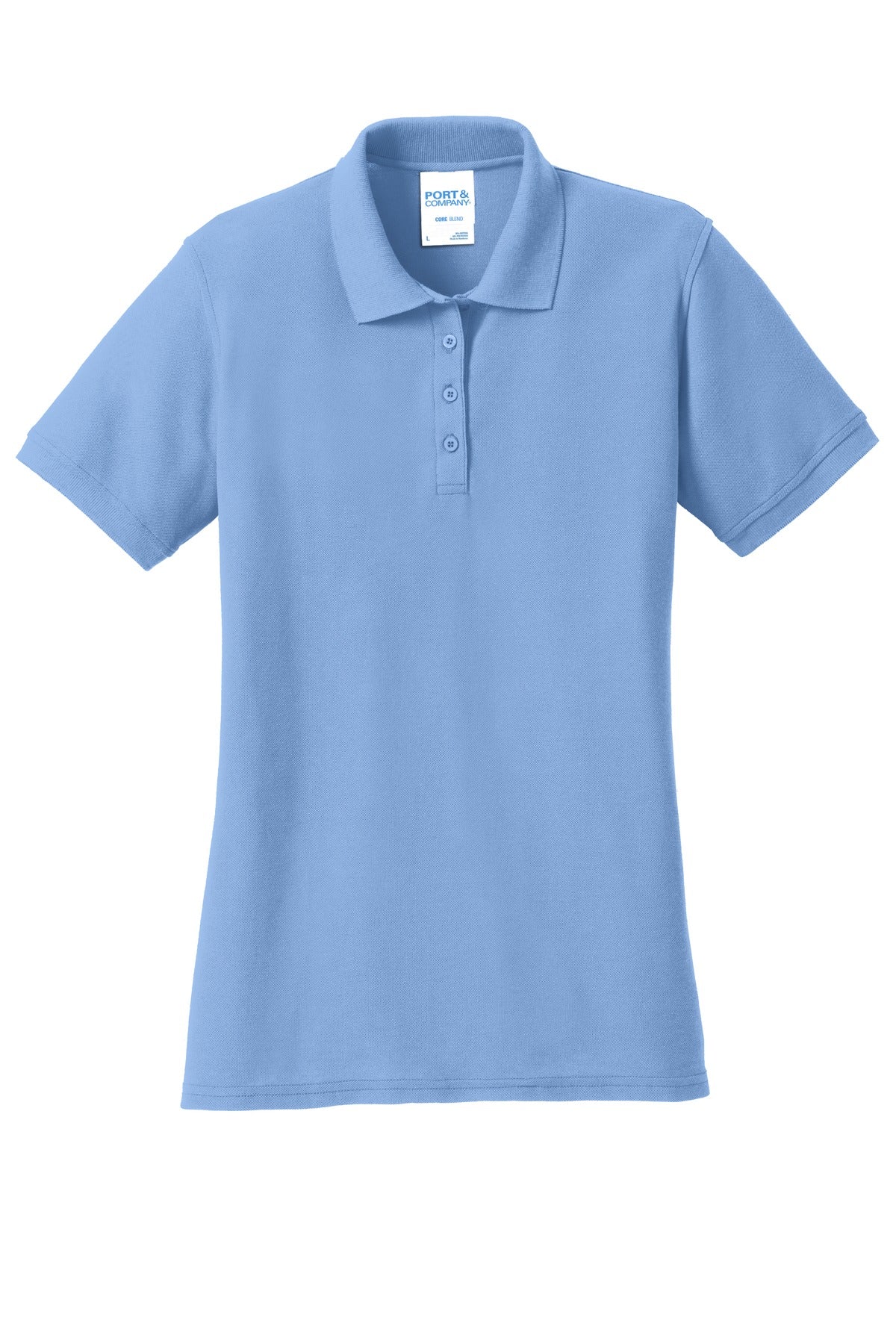Port & Company Women's Core Blend Pique Polo. LKP155 Womens Apparel Shirts & Tops