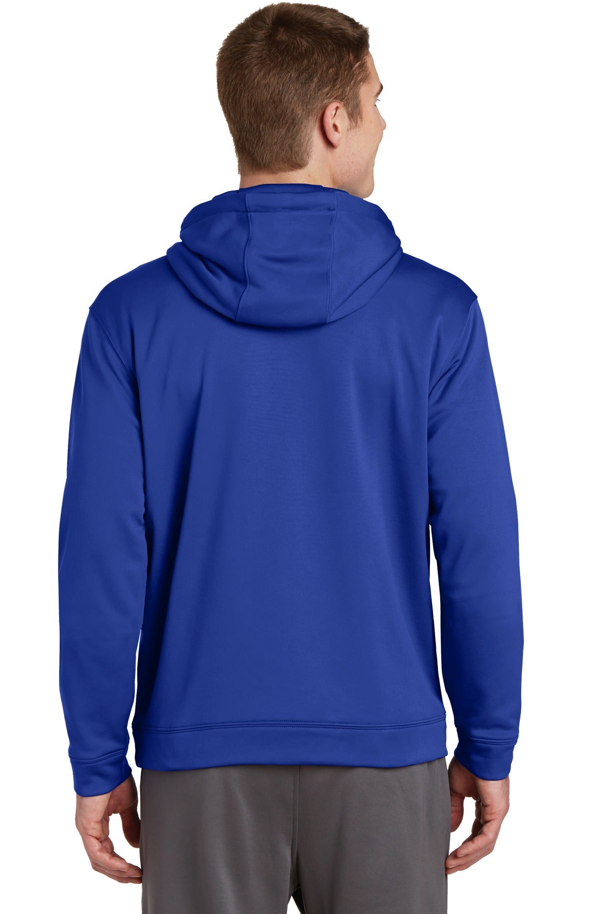 Sport-Tek Men's Sport-Wick Fleece Hooded Pullover Mens Apparel Sweatshirts & Fleece