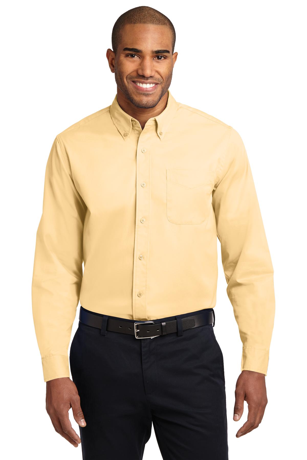 Port Authority Men's Tall Long Sleeve Easy Care Shirt Mens Apparel Shirts & Tops