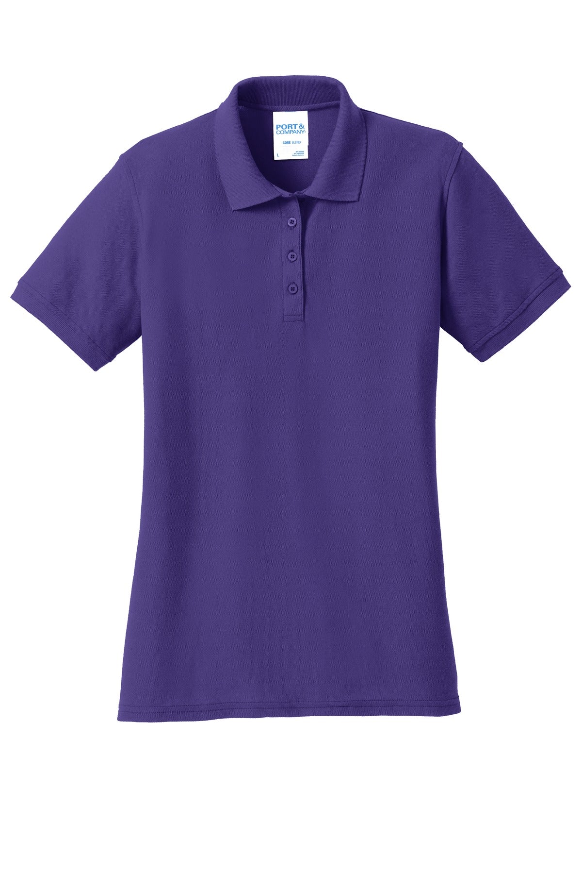 Port & Company Women's Core Blend Pique Polo. LKP155 Womens Apparel Shirts & Tops