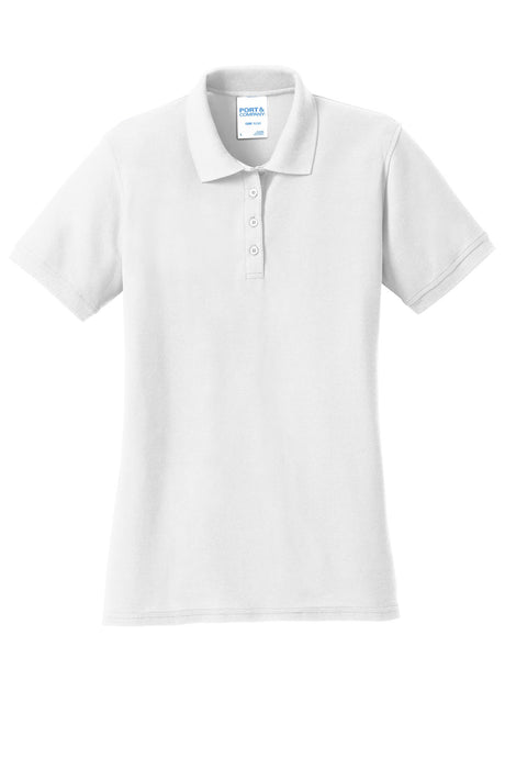 Port & Company Women's Core Blend Pique Polo. LKP155 Womens Apparel Shirts & Tops