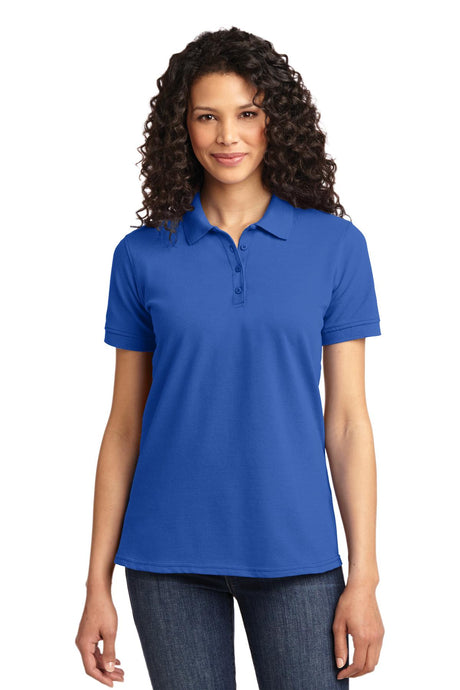Port & Company Women's Core Blend Pique Polo. LKP155 Womens Apparel Shirts & Tops