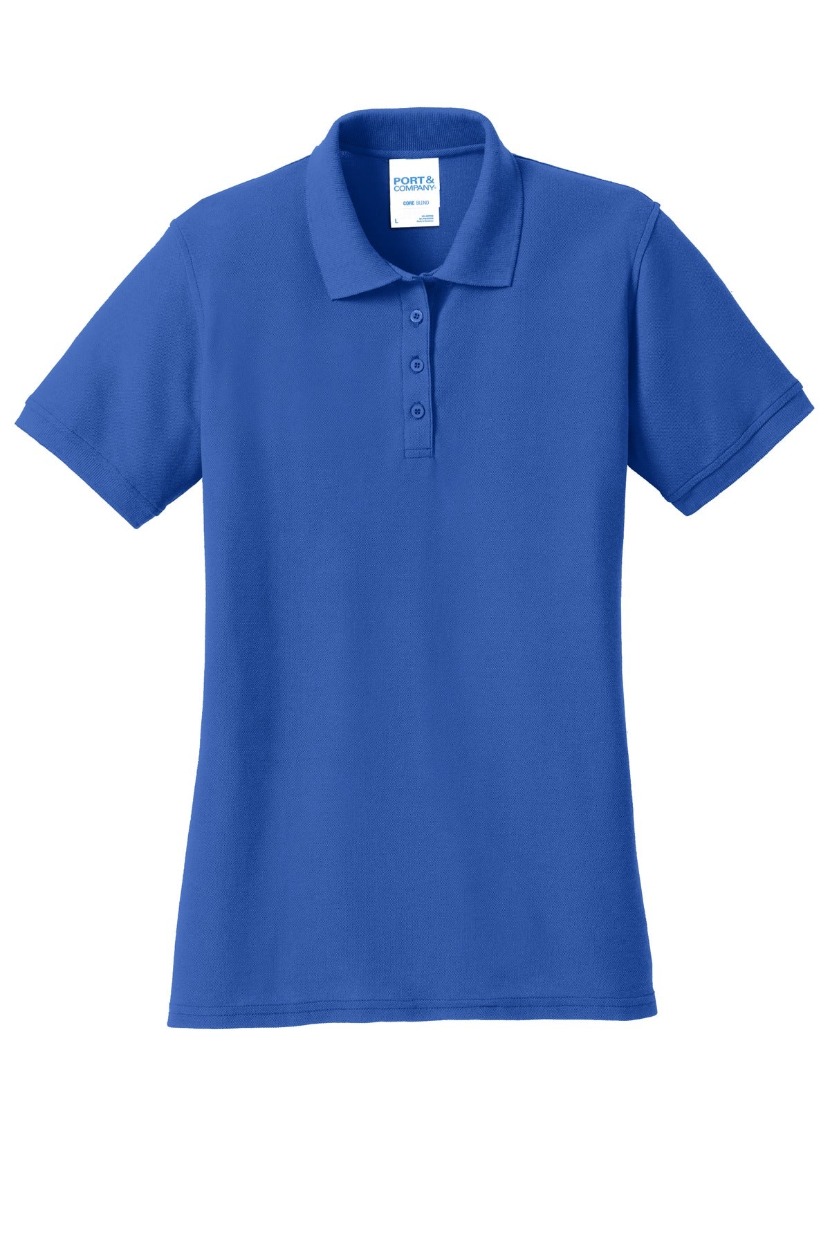Port & Company Women's Core Blend Pique Polo. LKP155 Womens Apparel Shirts & Tops