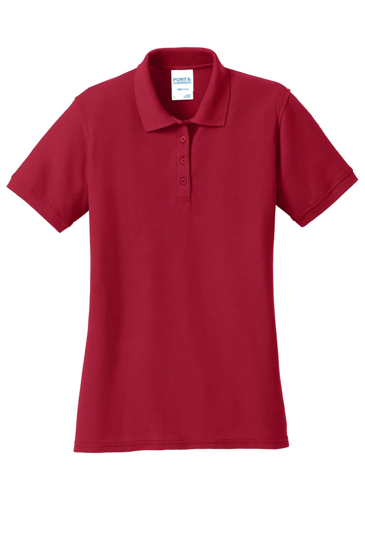 Port & Company Women's Core Blend Pique Polo. LKP155 Womens Apparel Shirts & Tops