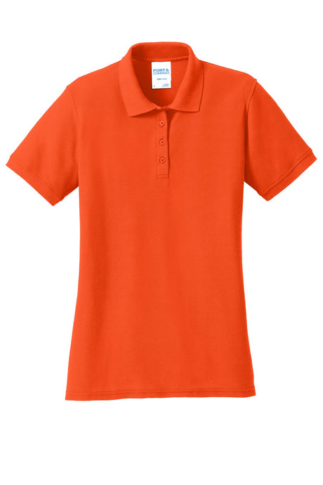 Port & Company Women's Core Blend Pique Polo. LKP155 Womens Apparel Shirts & Tops
