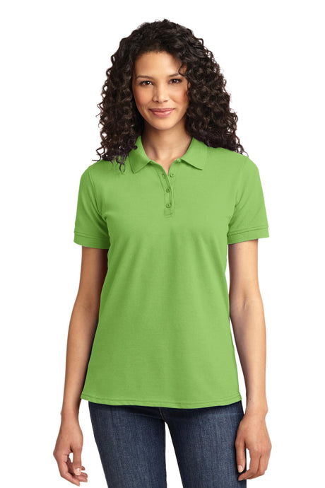 Port & Company Women's Core Blend Pique Polo. LKP155 Womens Apparel Shirts & Tops
