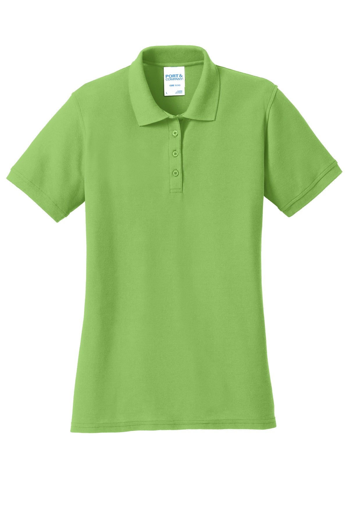 Port & Company Women's Core Blend Pique Polo. LKP155 Womens Apparel Shirts & Tops