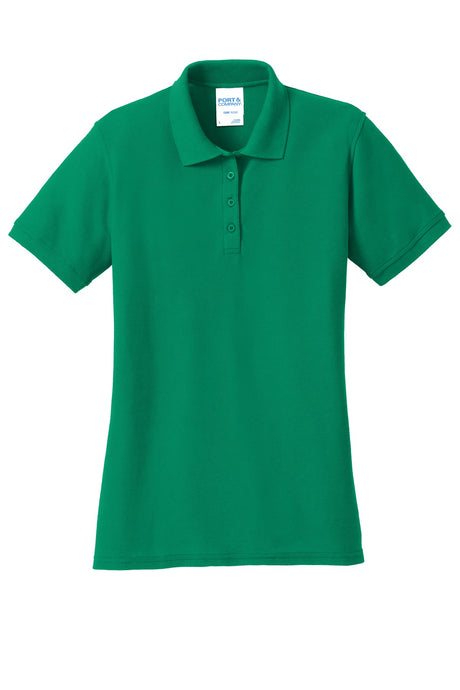 Port & Company Women's Core Blend Pique Polo. LKP155 Womens Apparel Shirts & Tops