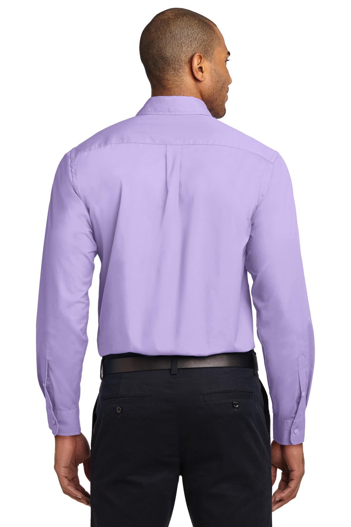 Port Authority Men's Tall Long Sleeve Easy Care Shirt-2
