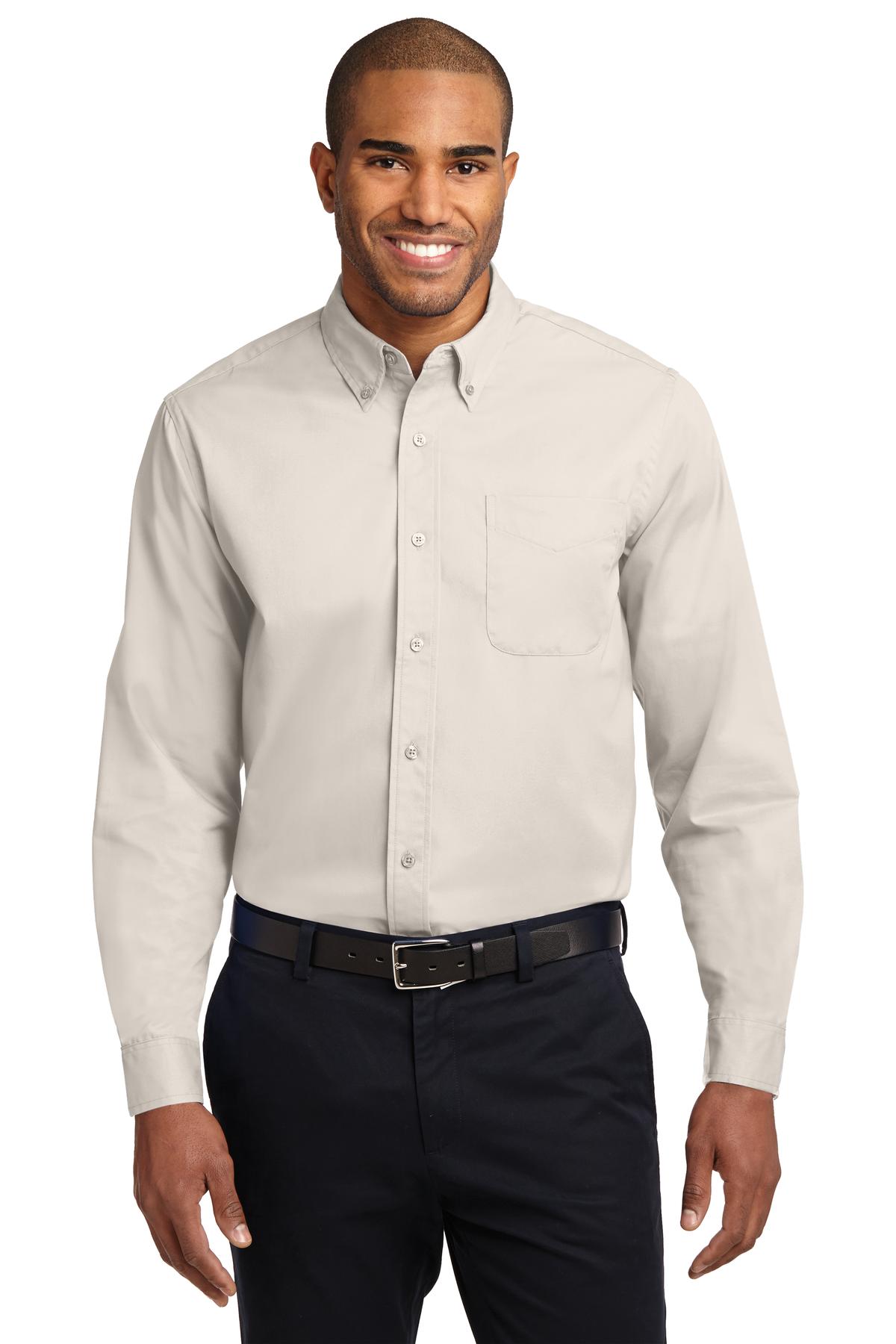 Port Authority Men's Tall Long Sleeve Easy Care Shirt Mens Apparel Shirts & Tops