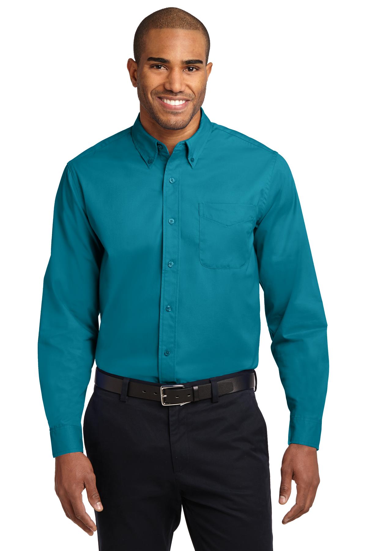 Port Authority Men's Tall Long Sleeve Easy Care Shirt Mens Apparel Shirts & Tops